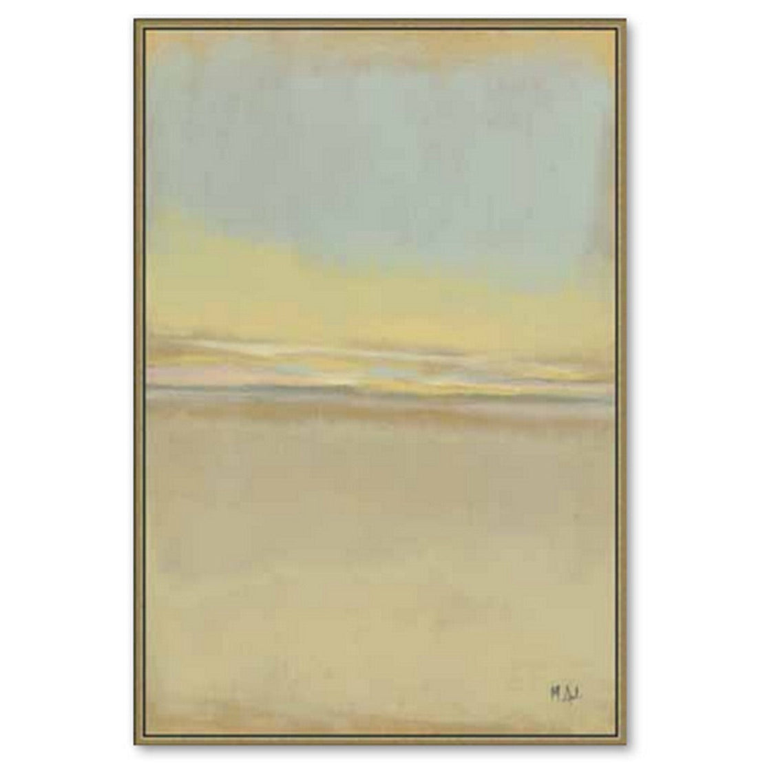 Abstract Views of Blues and Tans - The Kellogg Collection
