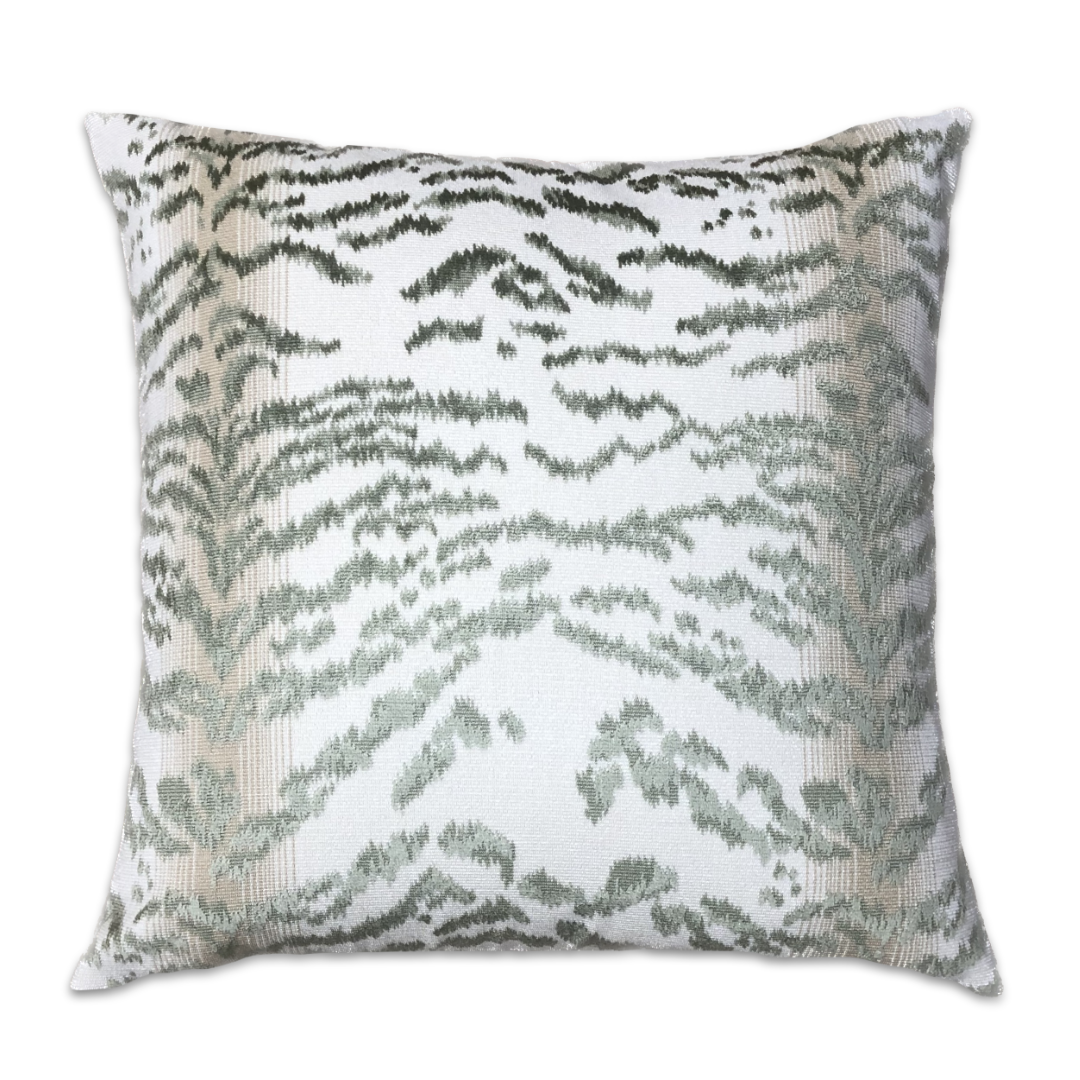 Rajah Pillow Sage - The Kellogg Collection