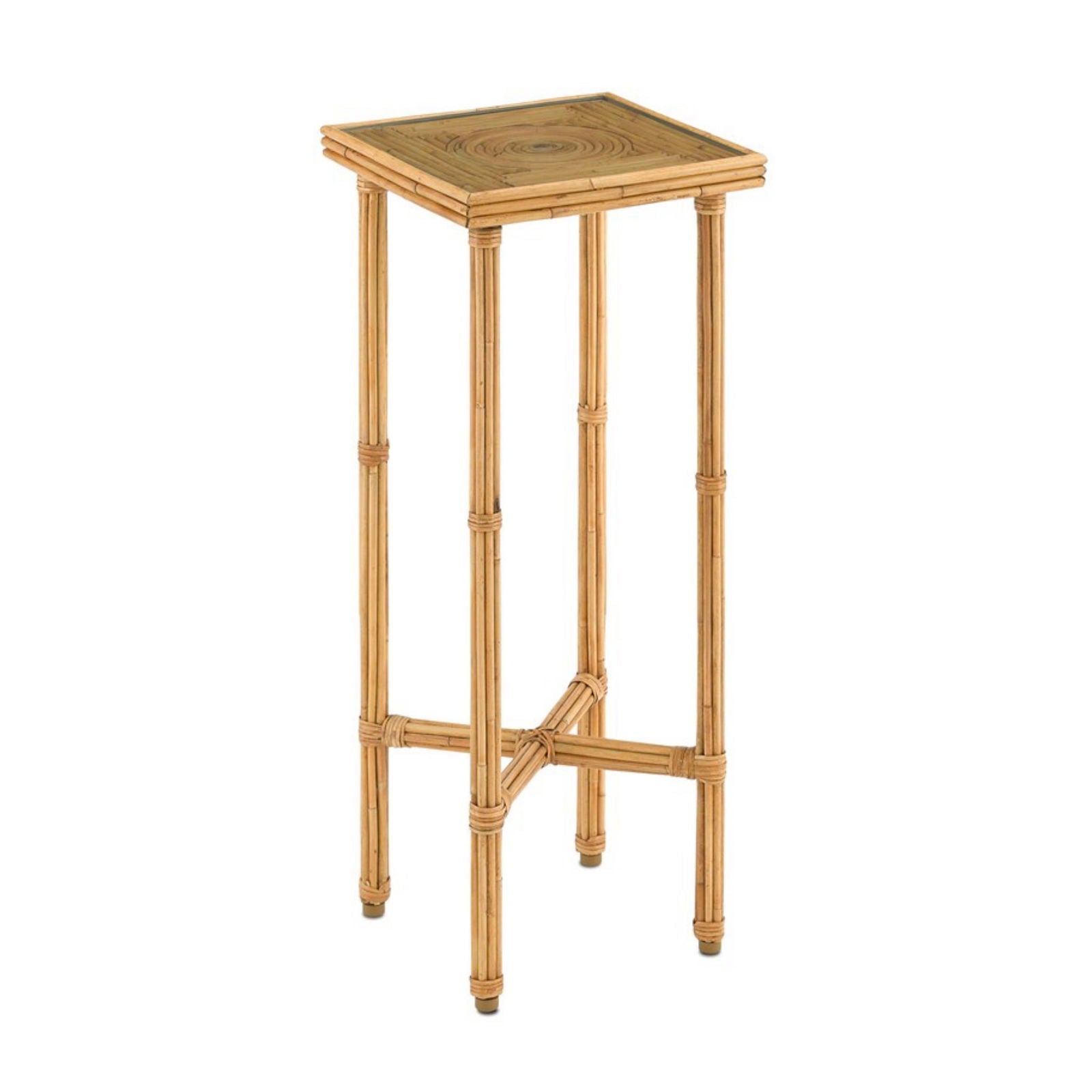 Rattan Drink Table - The Kellogg Collection