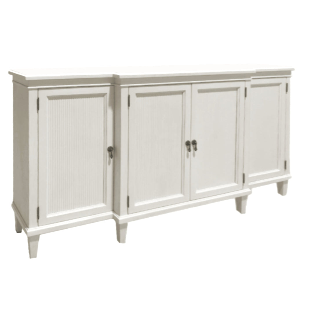 Stepback Ribbed Sideboard - The Kellogg Collection