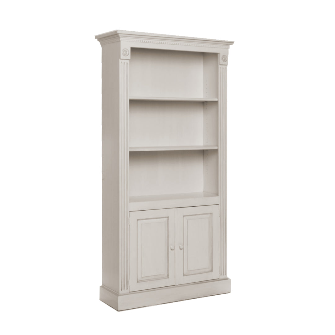 Tall Two-Door Bookcase - The Kellogg Collection