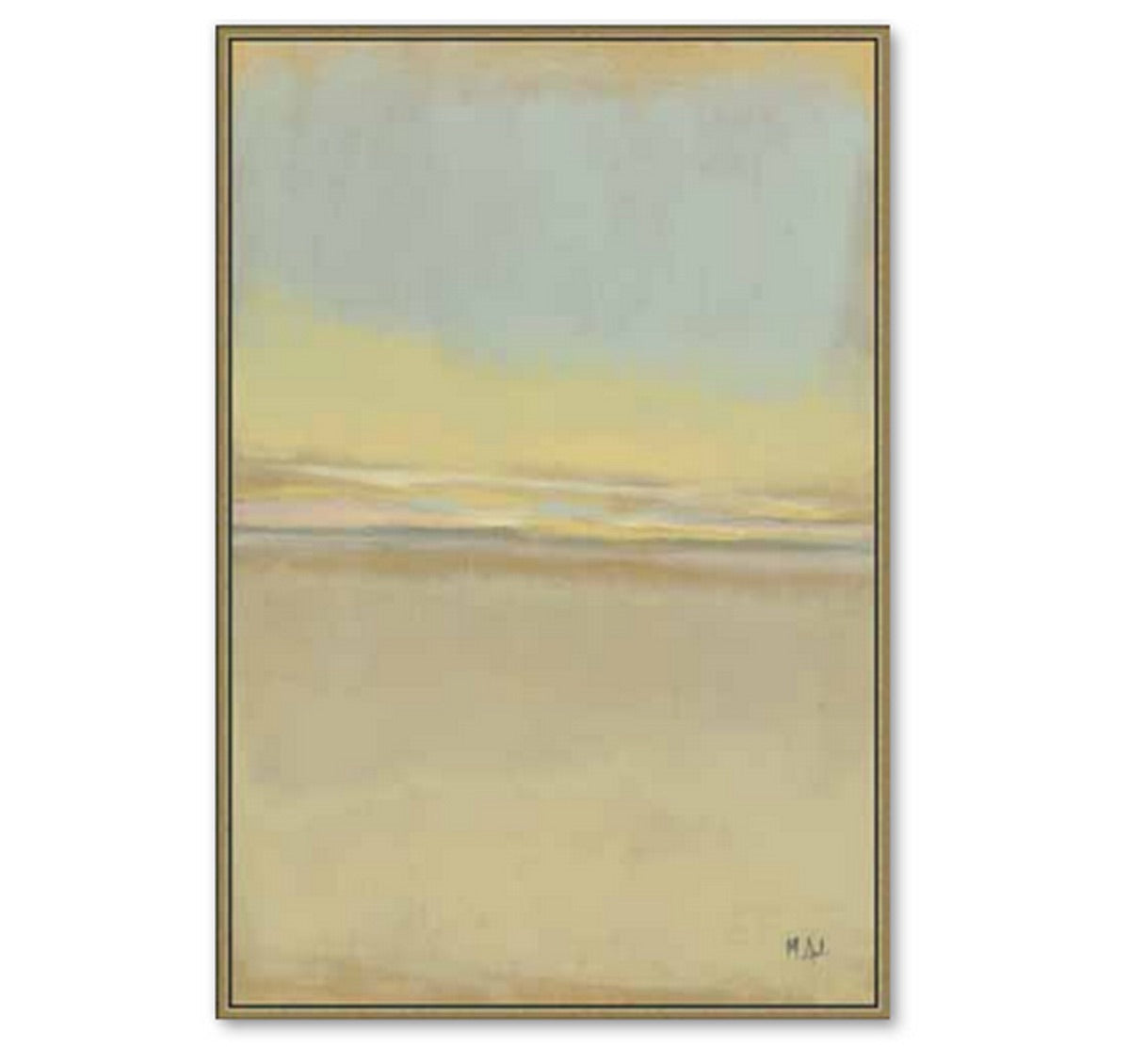 Abstract Views of Blues and Tans - The Kellogg Collection
