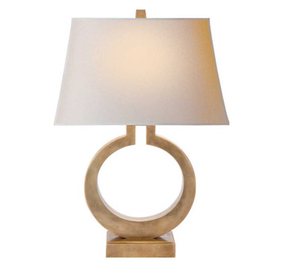 Brass Ring Table Lamp - The Kellogg Collection