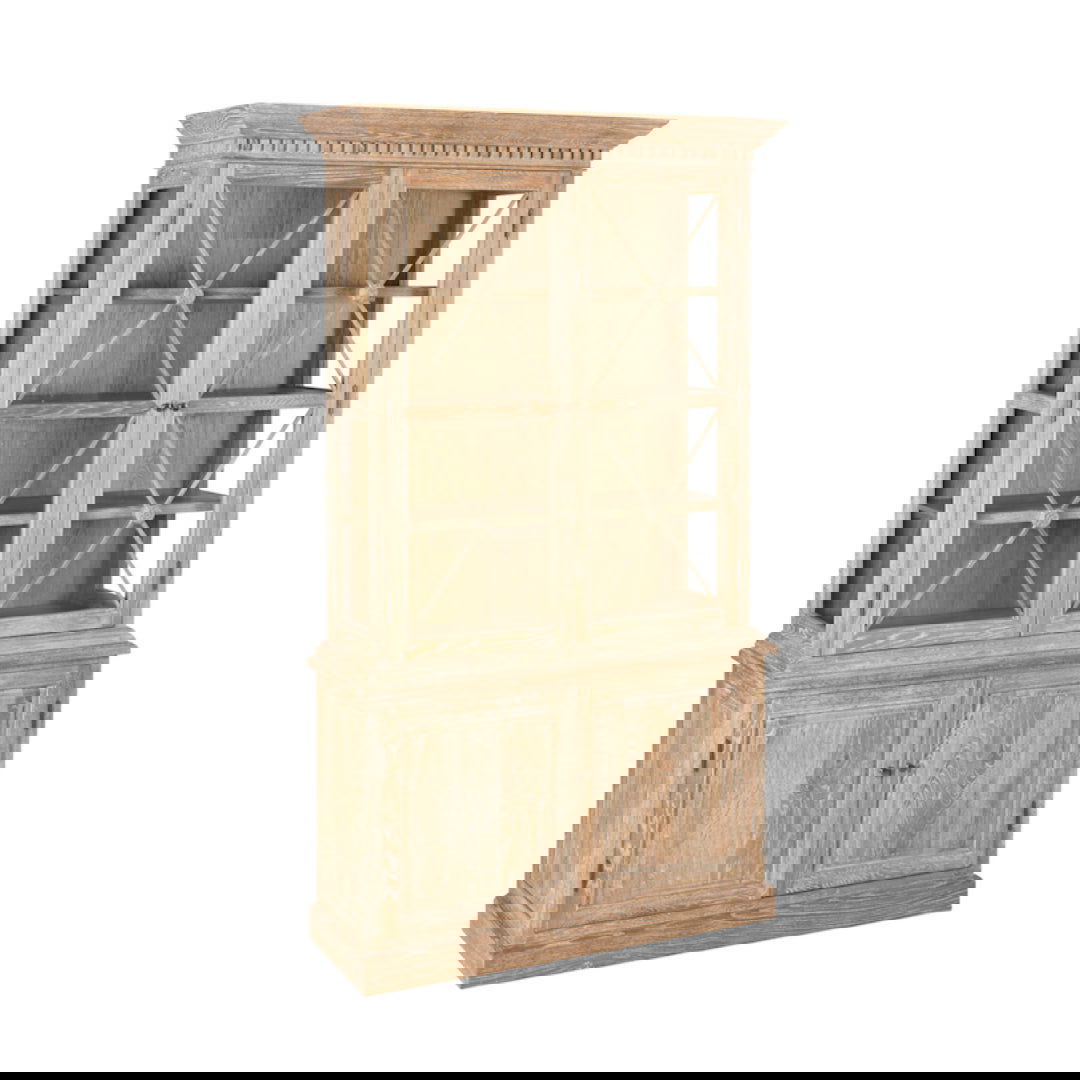 Directoire Glazed Bookcase - The Kellogg Collection