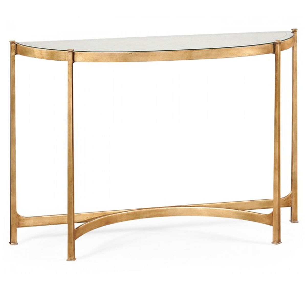 Eglomise Demilune - The Kellogg Collection