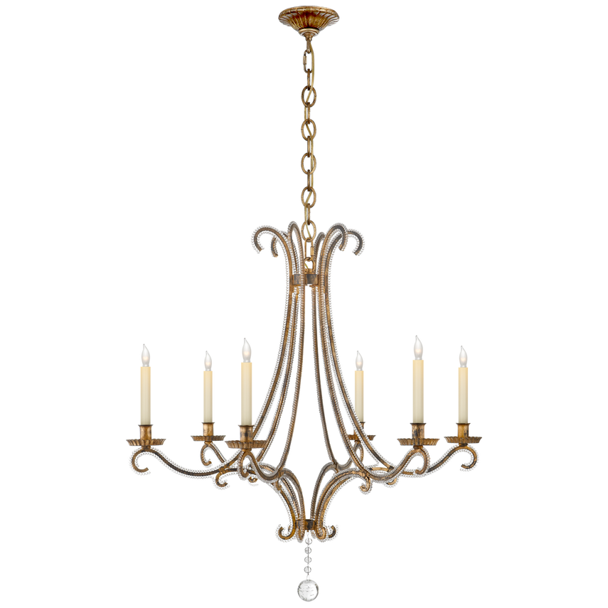 Gilded Chandelier - The Kellogg Collection
