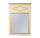 Gold Diamond Trumeau Mirror - The Kellogg Collection