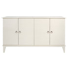 Grooved 4 Door Cabinet - The Kellogg Collection