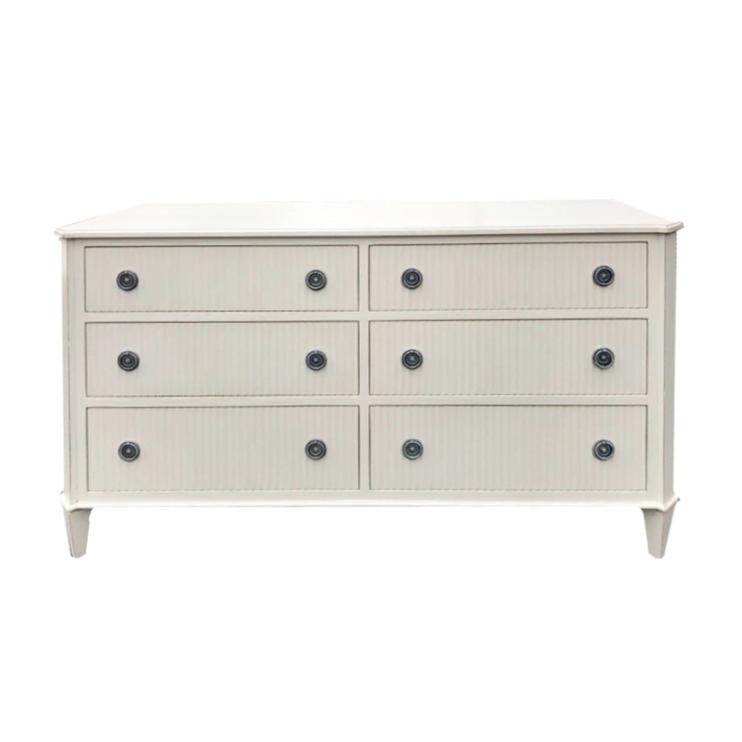 Ribbed Double Dresser - The Kellogg Collection