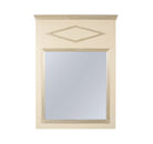 Silver Diamond Trumeau Mirror - The Kellogg Collection