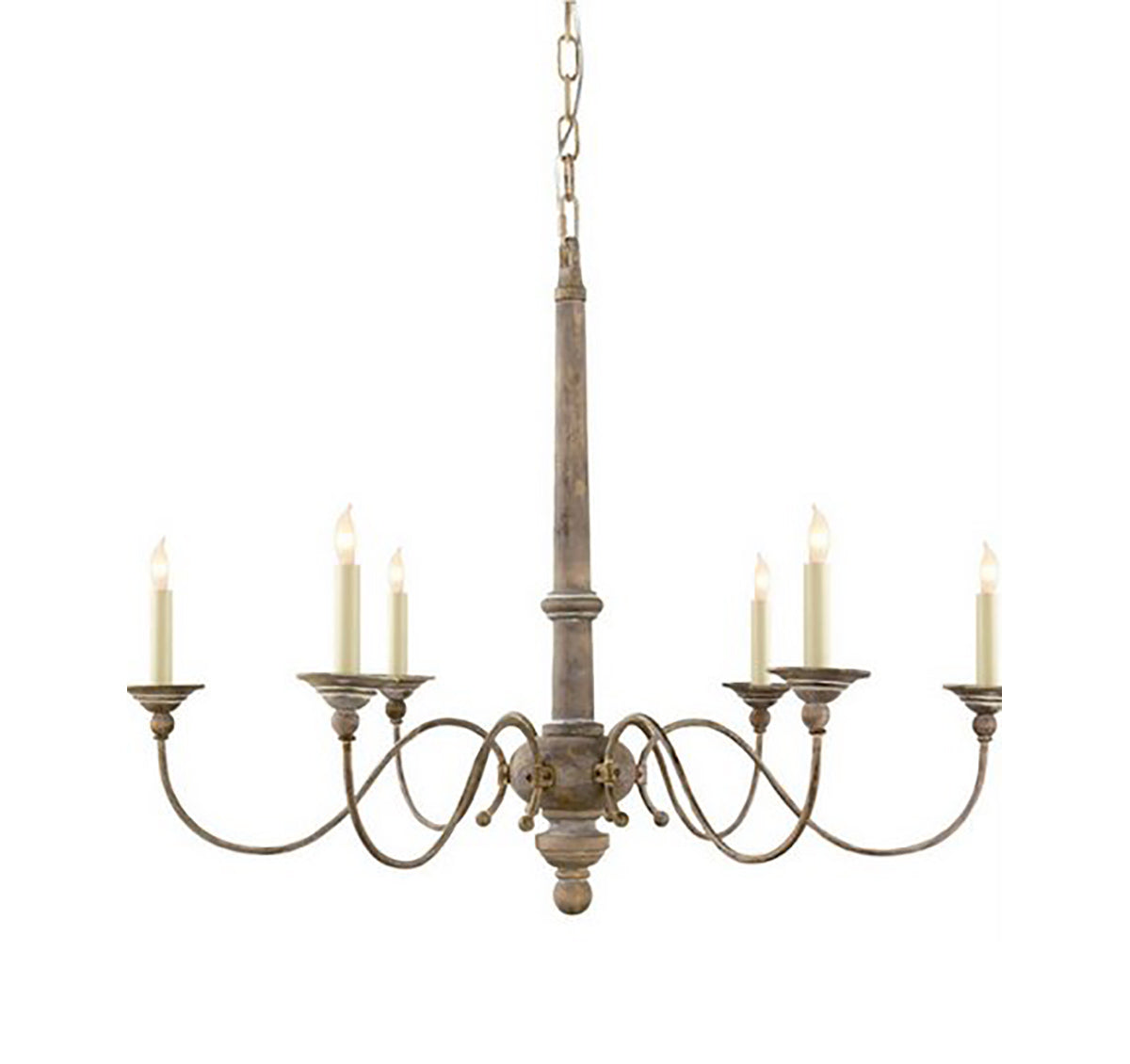 Small Country Chandelier - The Kellogg Collection